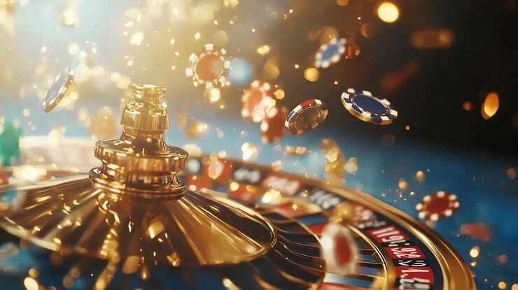 Esports broadcast data and live-dealer baccarat studio side-by-side display