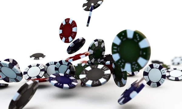 Live chat interface showing multilingual dealer communication during active table play